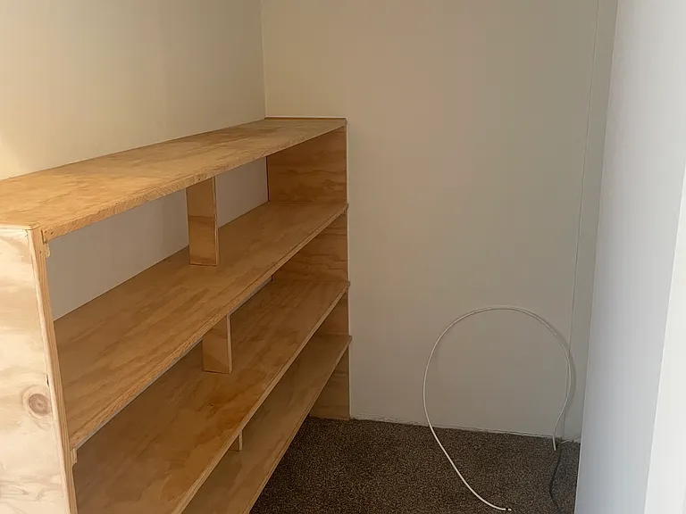 large walk in closet