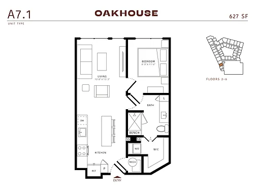 Floor plan A71 P8