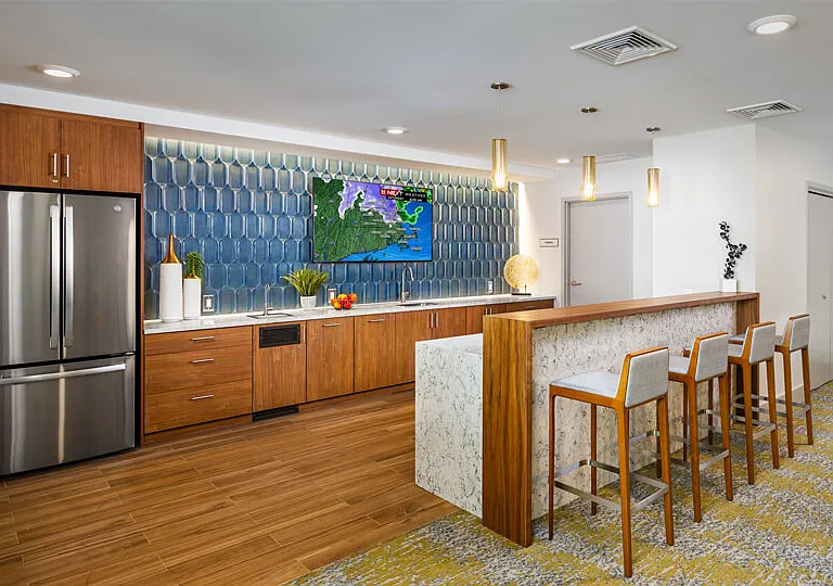 The Adams at Hancock Village - Catering Kitchen