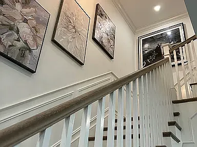Stairway to second floor