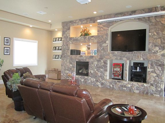 FAMILY ROOM WITH MEDIA CENTE