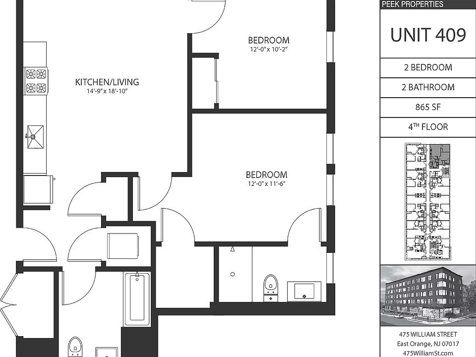 1st image of 475 William St Unit 409