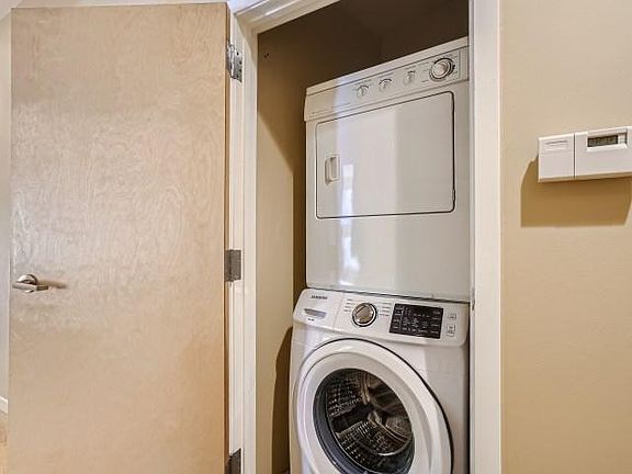 Full sized washer and dryer