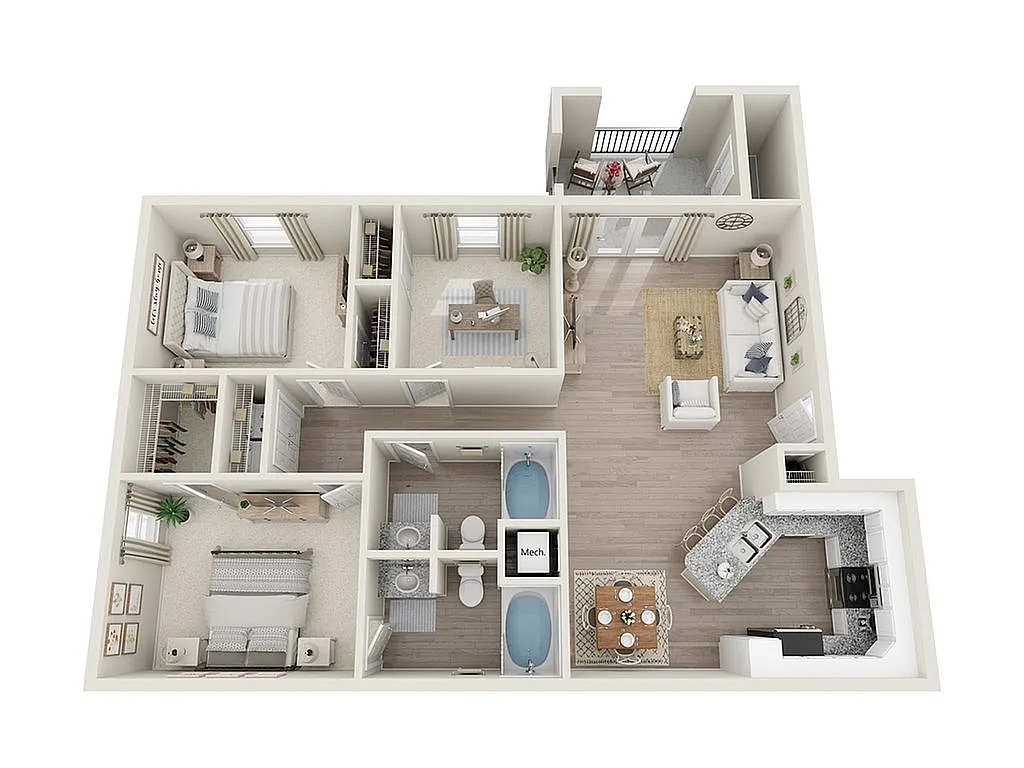 Floor plan The Vanderbilt