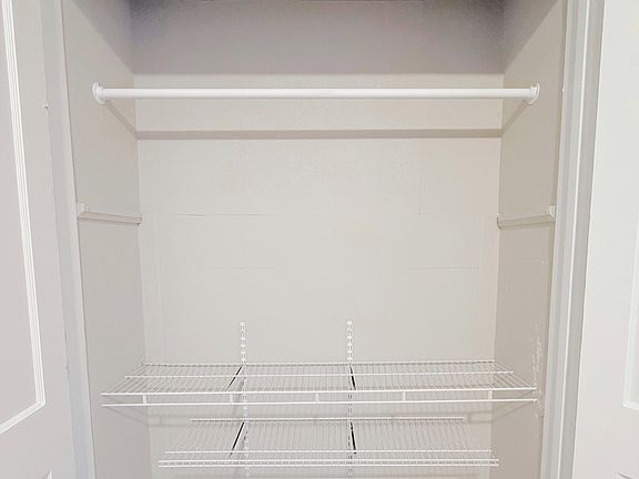 Living area closet