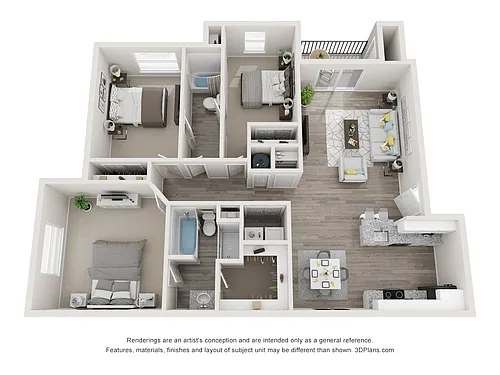 Floor plan Candelabra