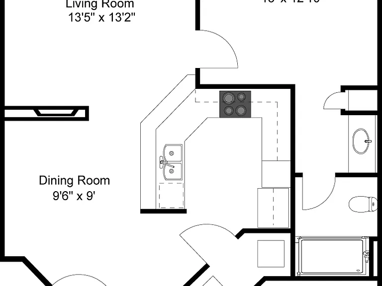 Pinnacle Terrace - Apex - 2 Beds - 2 Baths - 1030 Sq. ft.