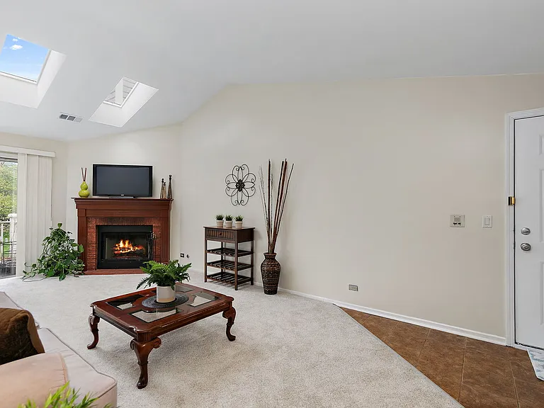 Entry and living room