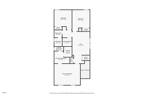 Floor plan Kingsley