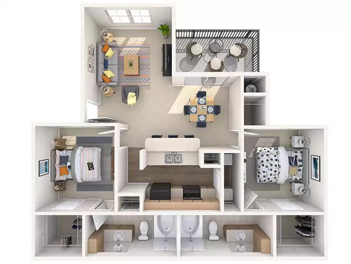Floor plan Lady Luck