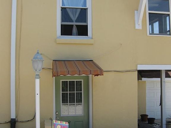 Entrance to unit