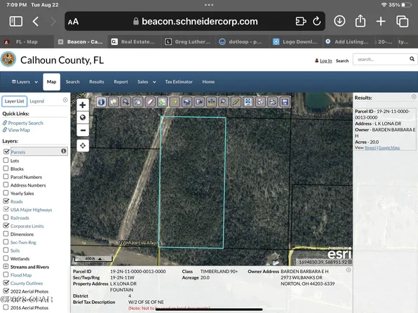 0 L K Lona Dr NW, Fountain, FL 32438