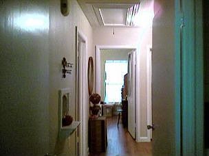Hall to rooms