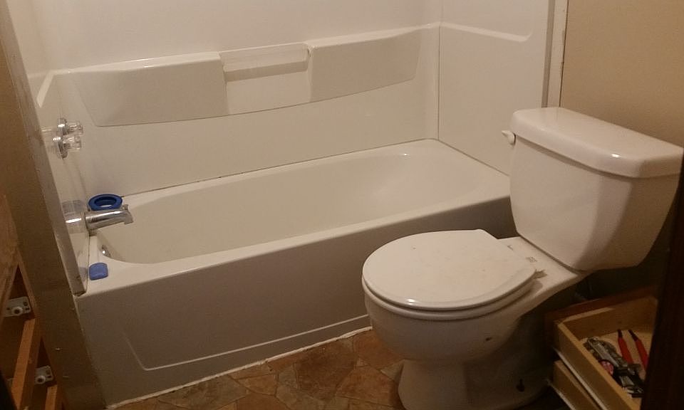 Upstairs bathroom