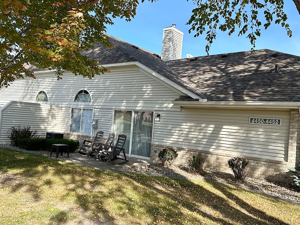 Side view - with patio -
 of 4450 Bay Lane