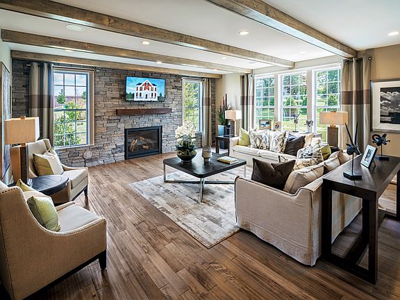 Great Room with Gas Fireplace