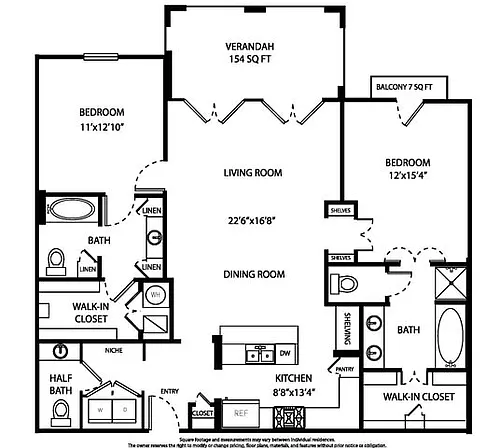 Floor plan Chapala