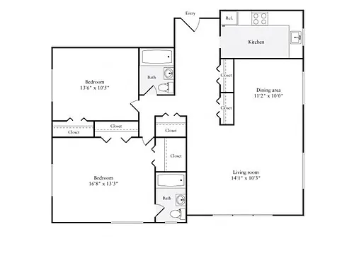 Floor plan 1133nb