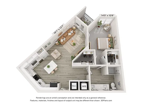 Floor plan A1