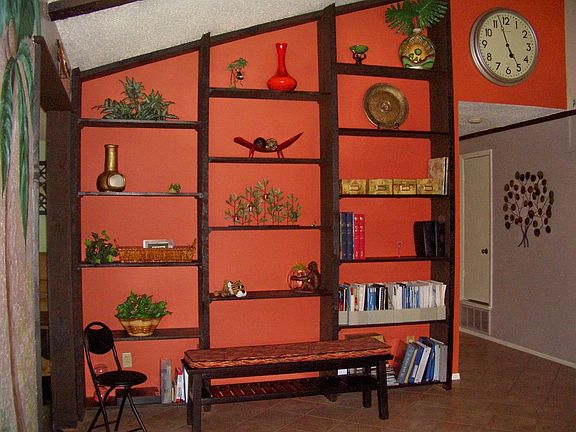 Built-in bookcase
