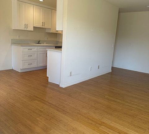 Living Area and Kitchen