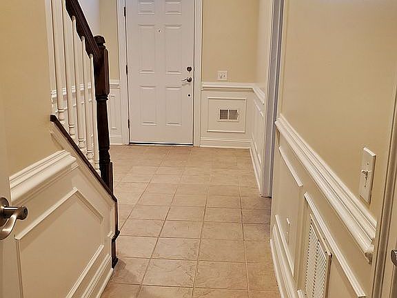 Foyer Area from the garage