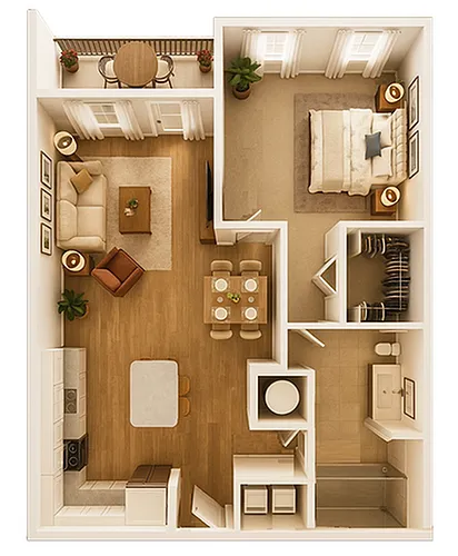 Floor plan Martin