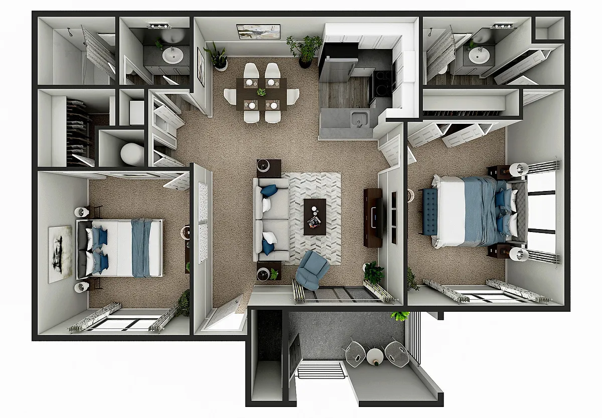 Floor plan CAMELIA RENOVATED