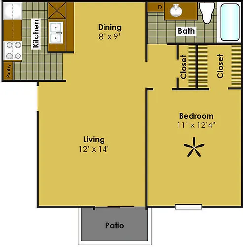 Floor plan A2