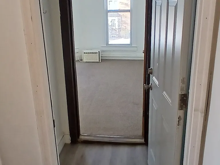 Apartment entry from stairwell