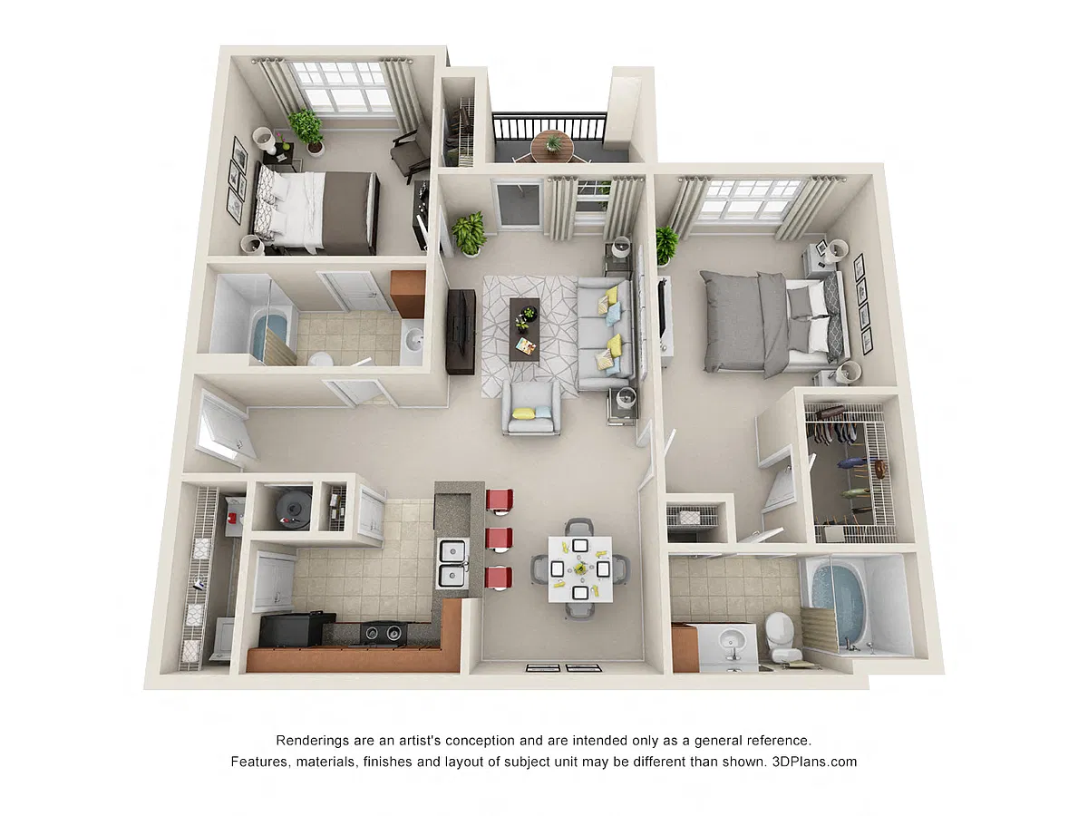Floor plan Garden Style 1037
