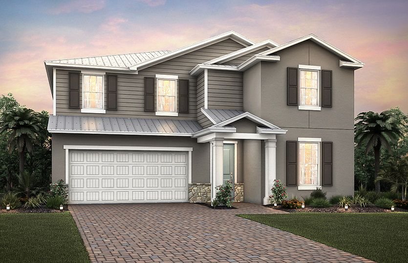 Home Exterior FM2C with optional metal roof