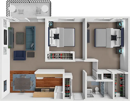 Floor plan The Superior