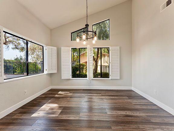 Formal dining area