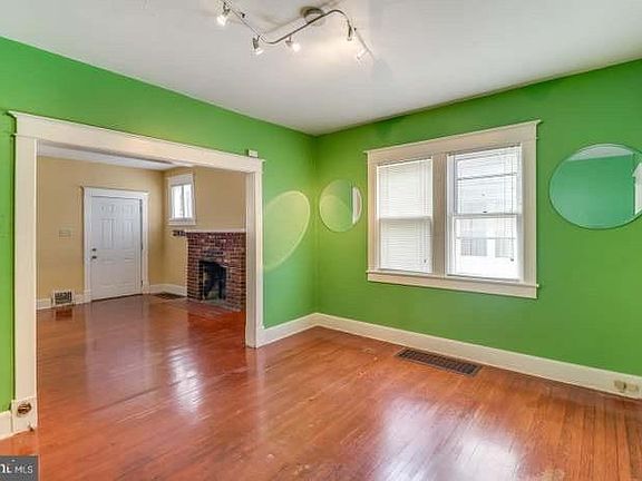 The walls have been painted to cream color