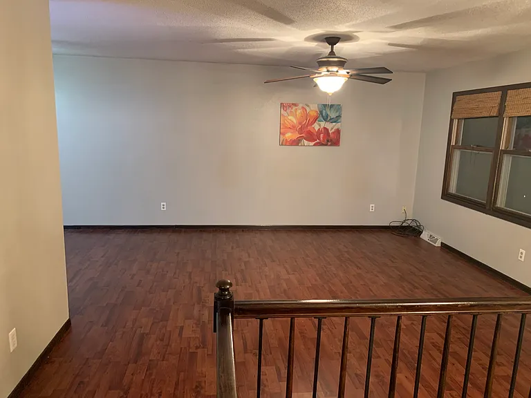 upstairs living area