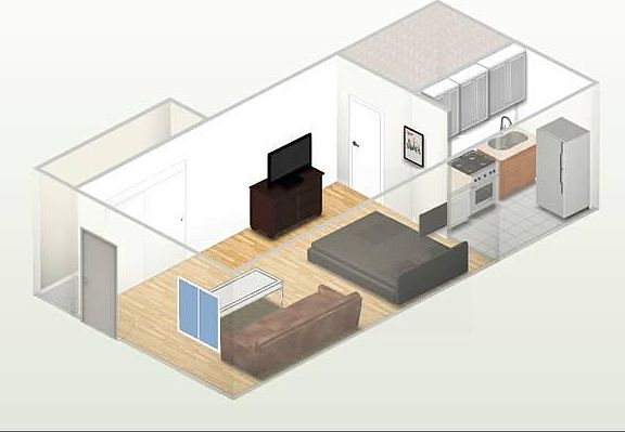 2nd image of 1144 N Hollywood Way APT G
