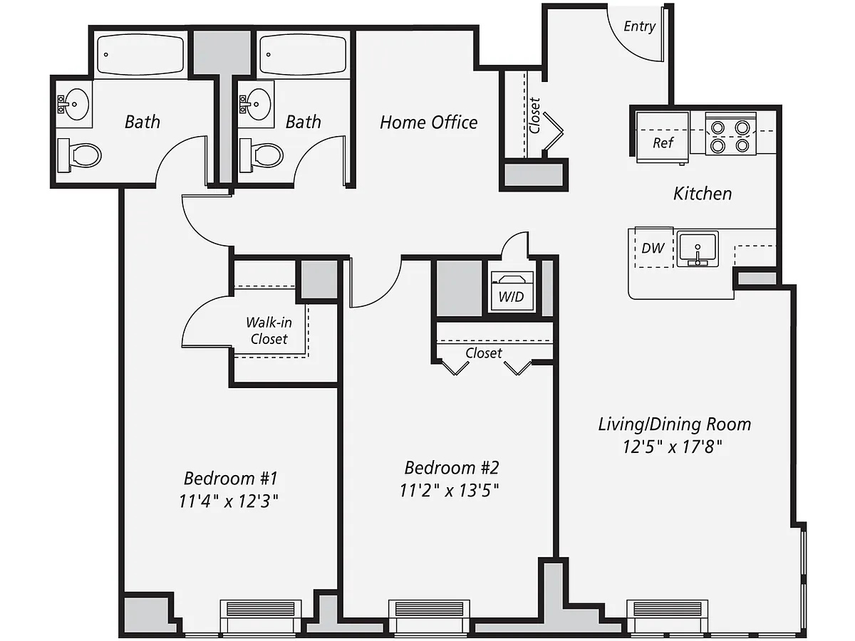 Floor plan B1