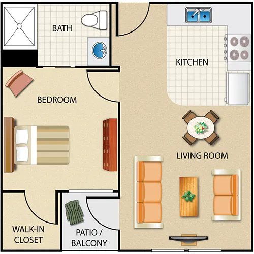 Floor plan Ironwood