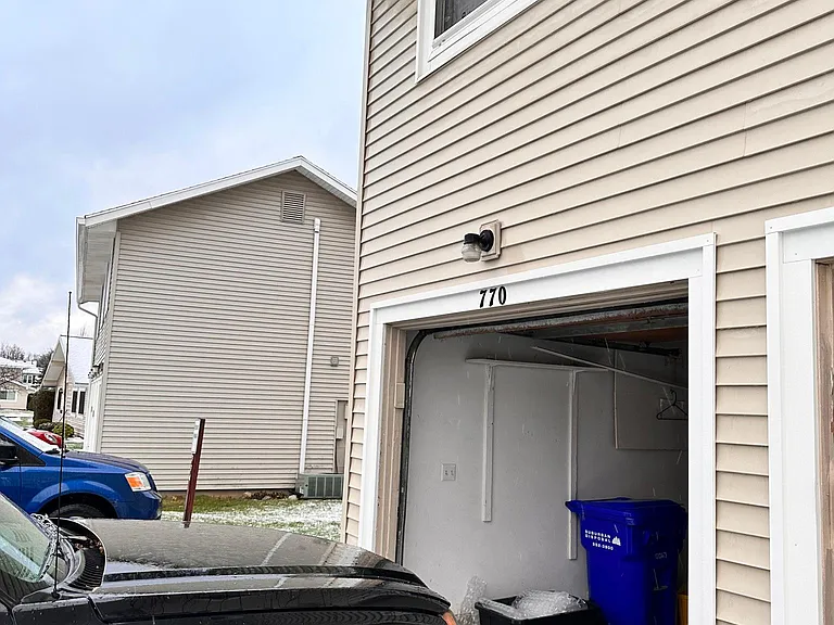Attached garage