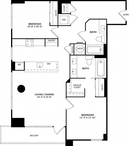 Floor plan B