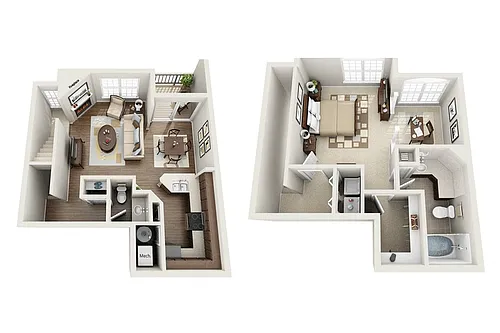 Floor plan Residence 4 Upgraded