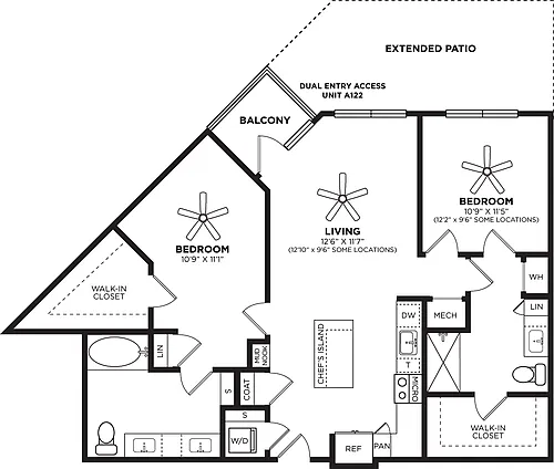 Floor plan B16 Extended