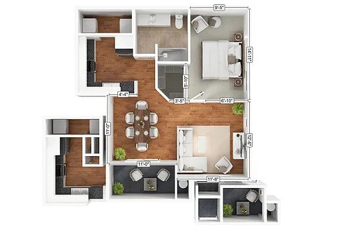 Floor plan 1a1 - Phase 1