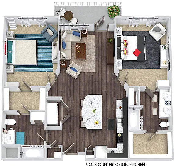 Floor plan Weston
