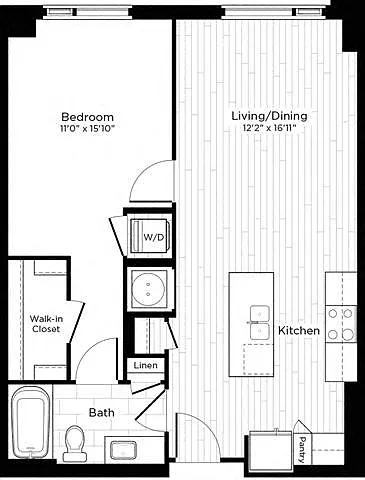 Floor plan 1S