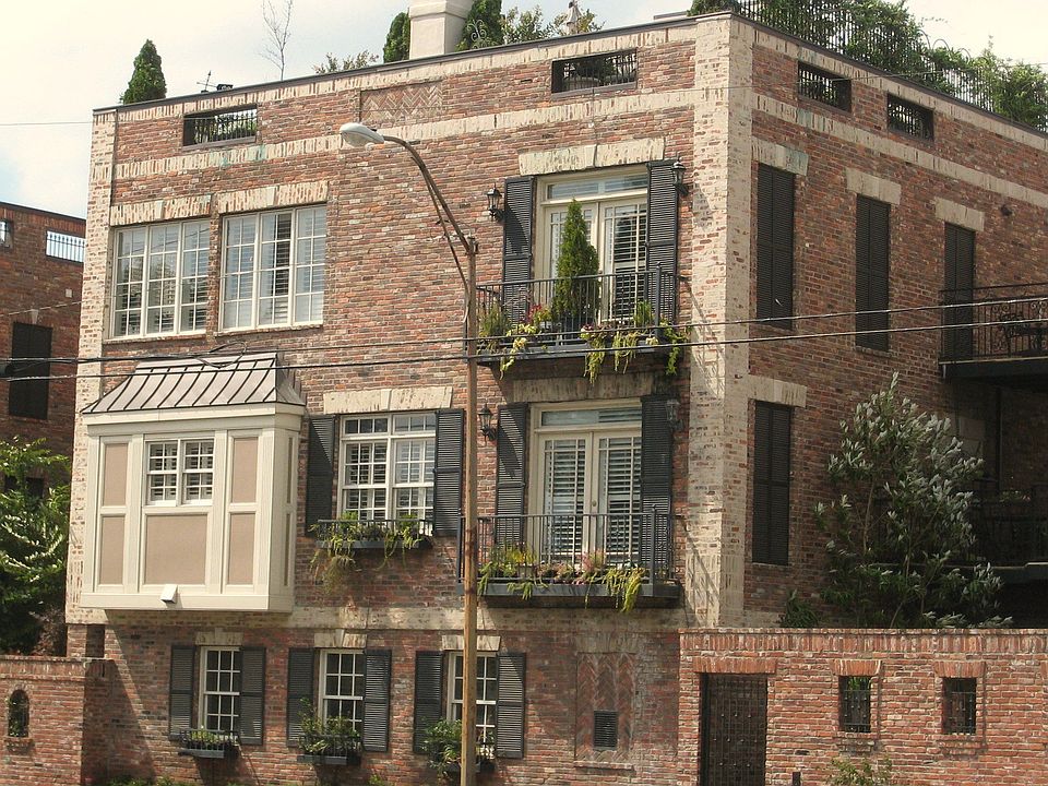 European styled Brownstone in gated community