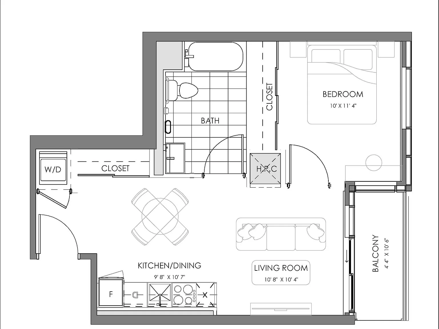 1 bed, $2,150 — Photo 2