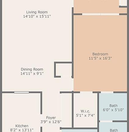 3rd image of 100 Bluff View Dr APT 207C