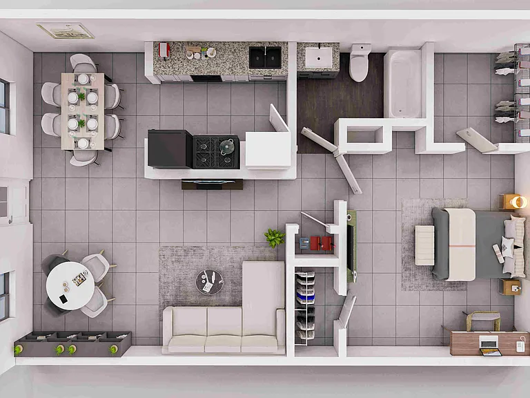 Ashford Crescent Oaks 1 Bed 1 Bath Ashford Crescent Oaks 1 Bed 1 Bath